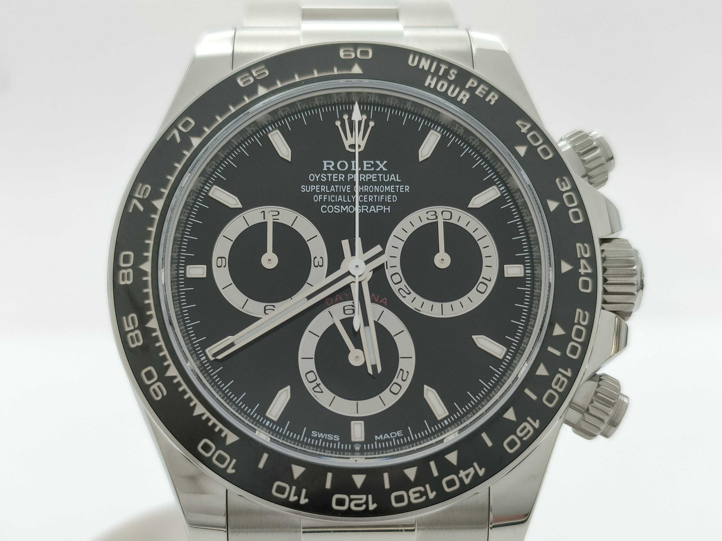 ROLEX 126500LN T2F83104 Black Dial Men's Watch