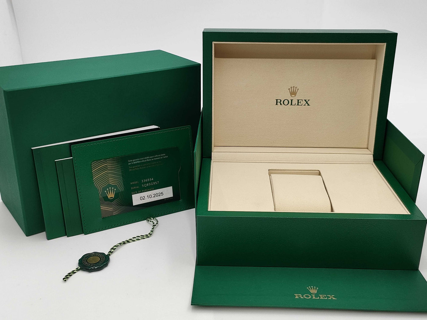 ROLEX 336934 5Q85G957 Bright Blue Men's Watch