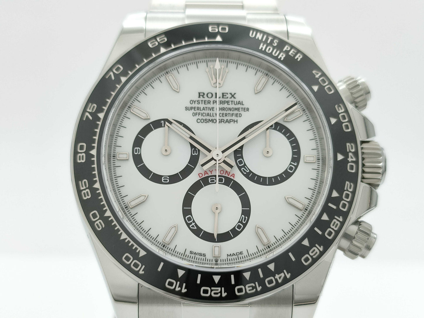 ROLEX 126500LN YU294710 White Dial Men's Watch