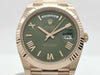 ROLEX 228235 4771Q704 Olive Green Men's Watch