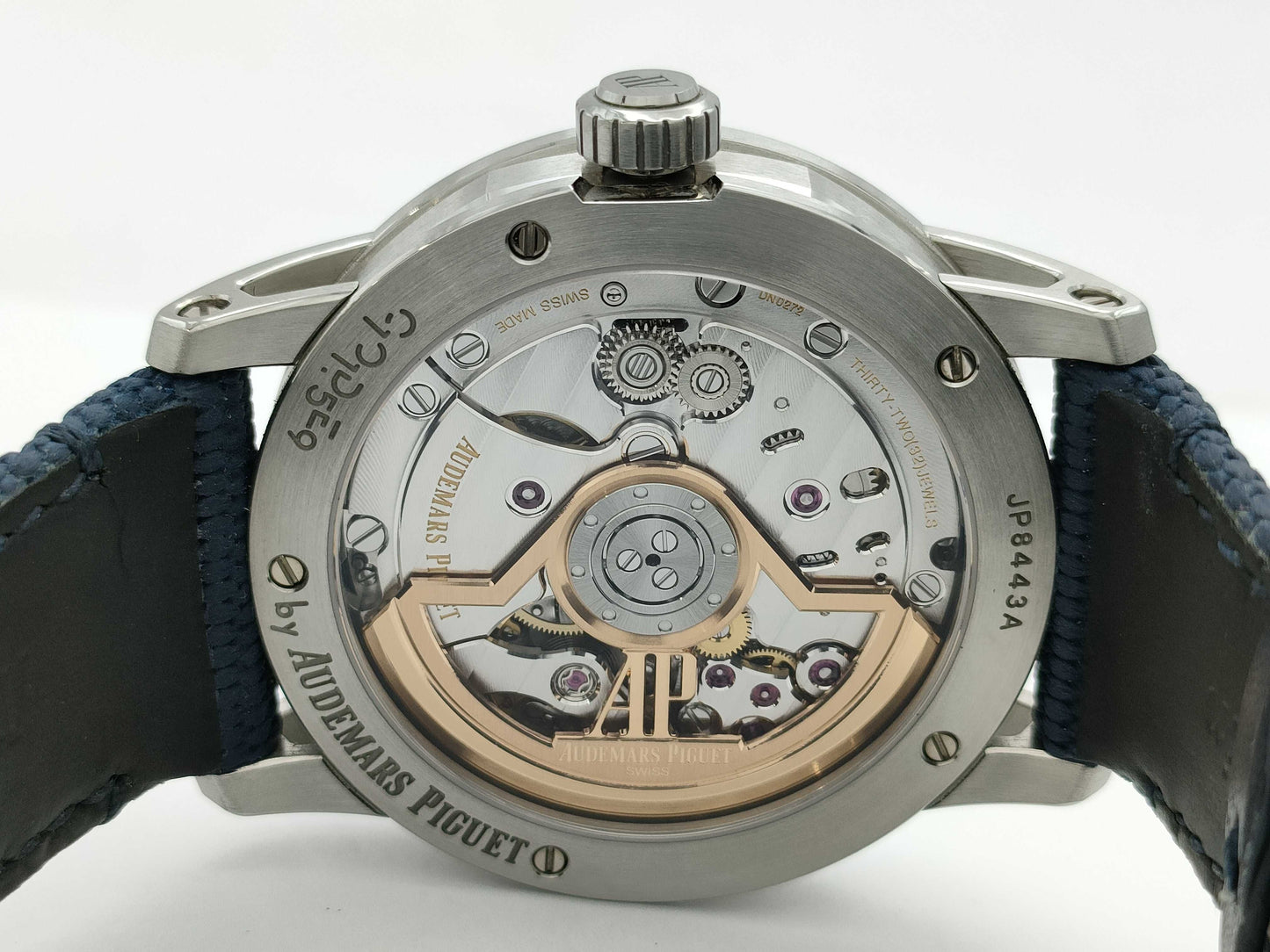 AUDEMARS PIGUET 15210ST.OO.A348KB.01 JP8443A Automatic Blue Dial Men's Watch