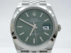 ROLEX 126300 67CC9786 Mint Green Men's Watch