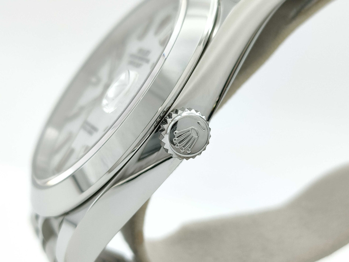 ROLEX 126300 7X744874 White Dial Men's Watch