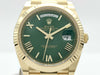ROLEX 228238 4657Z1L0 Green Lacquer Dial Men's Watch
