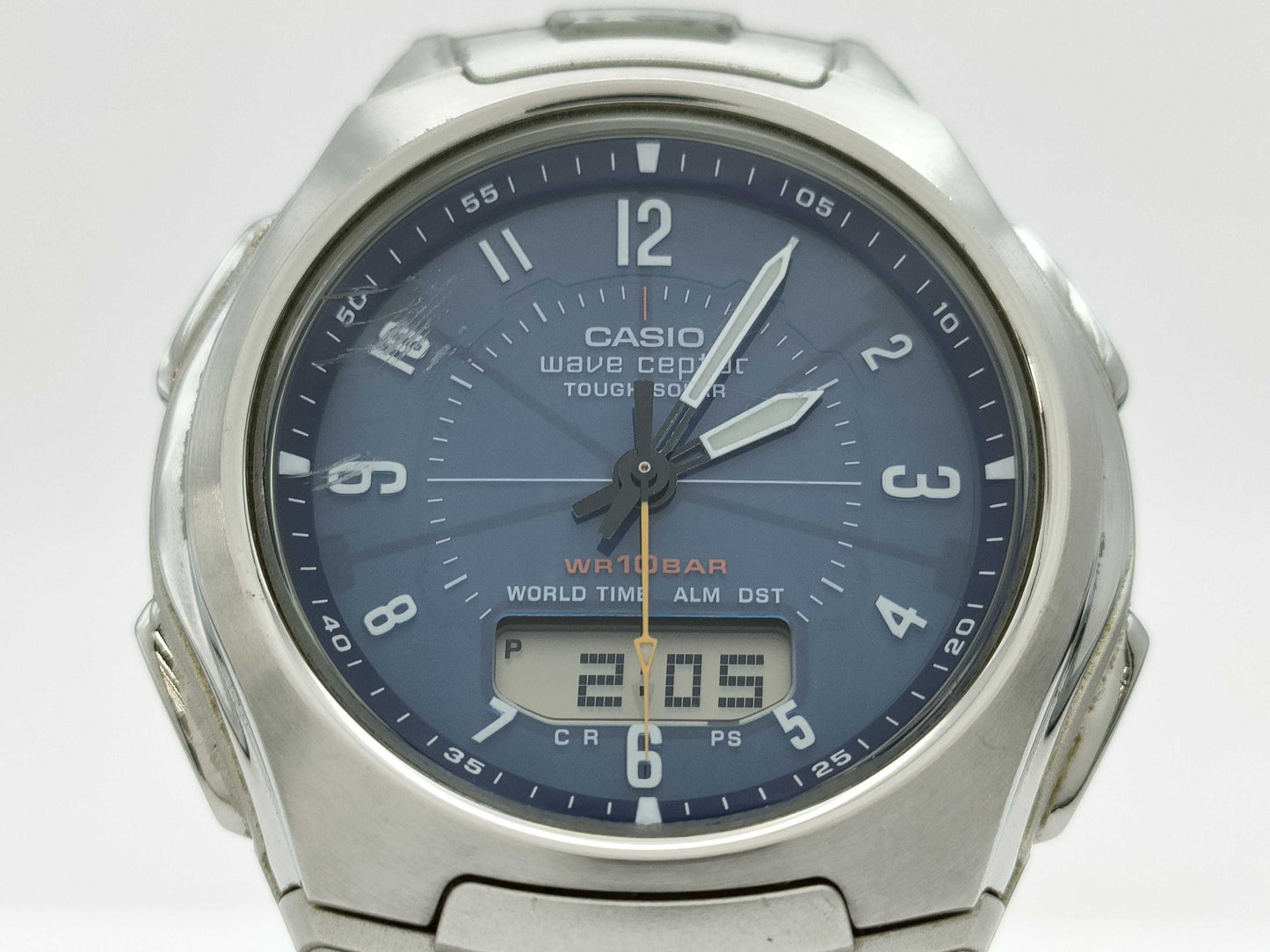 CASIO WVA-430J 212A039G Blue Dial Men's Watch