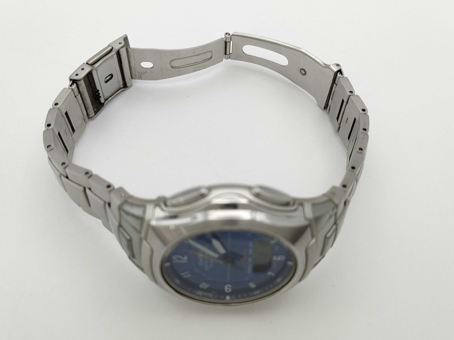 CASIO WVA-430J 212A039G Blue Dial Men's Watch