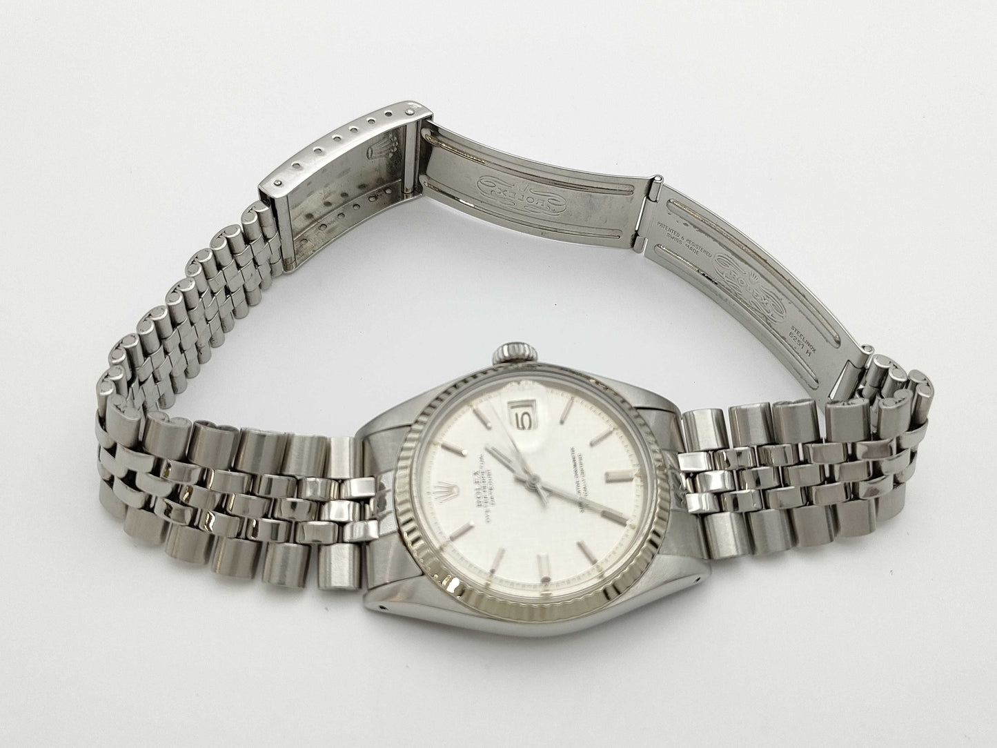 ROLEX 1601/4 3360423 Mosaic Dial Boys' Watch
