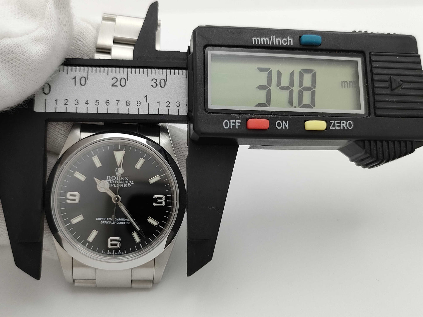 ROLEX 114270 K285796 Black Dial Boys' Watch