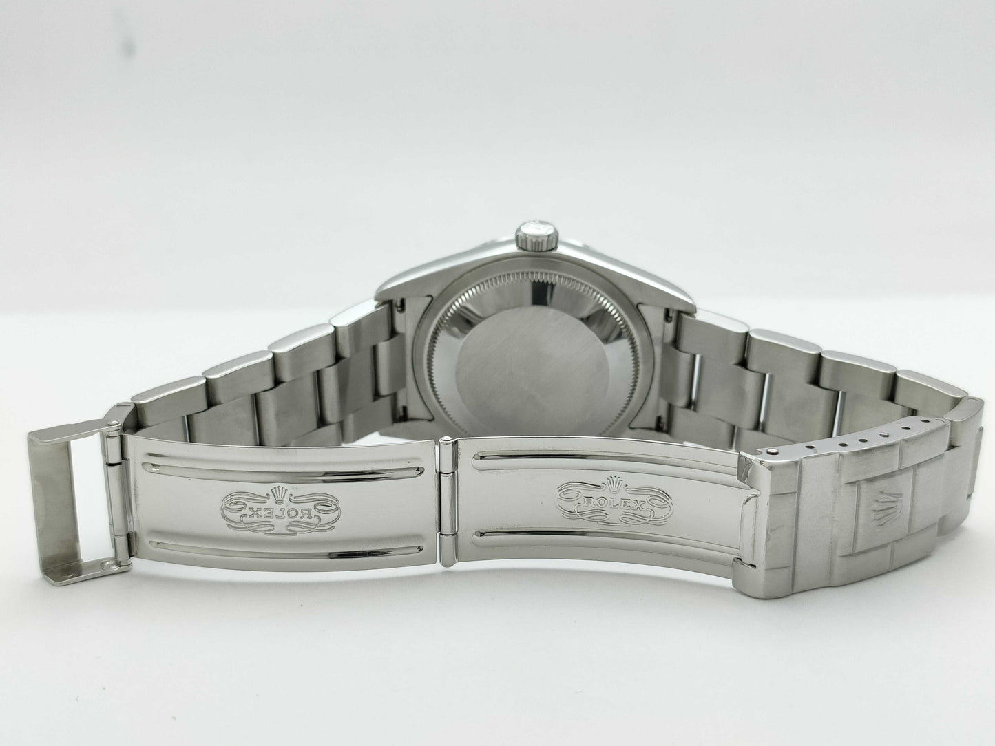 ROLEX 114270 K285796 Black Dial Boys' Watch