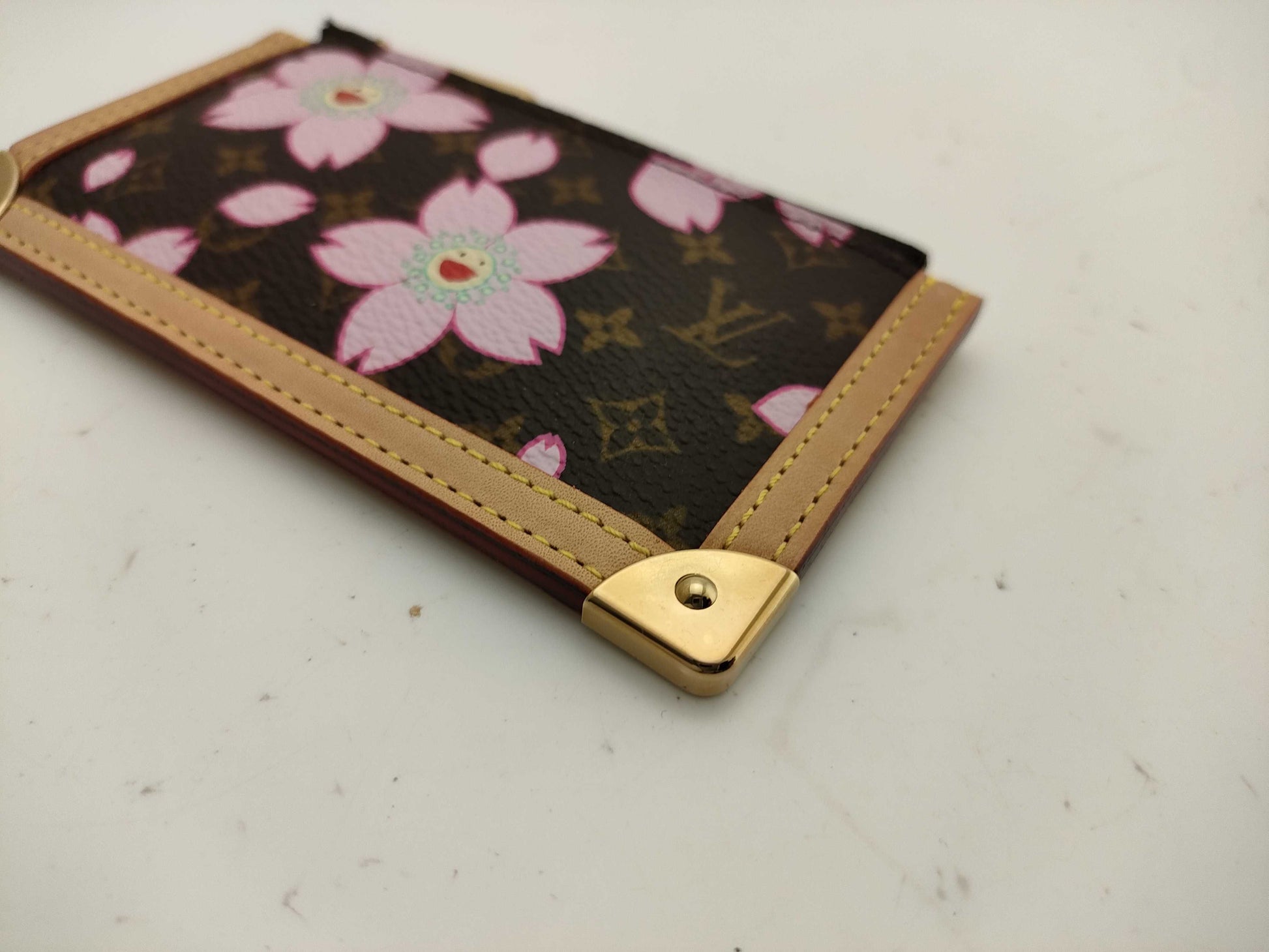 LOUIS VUITTON M92015 Pochette Cle Blossom CA0033 Coin Case
