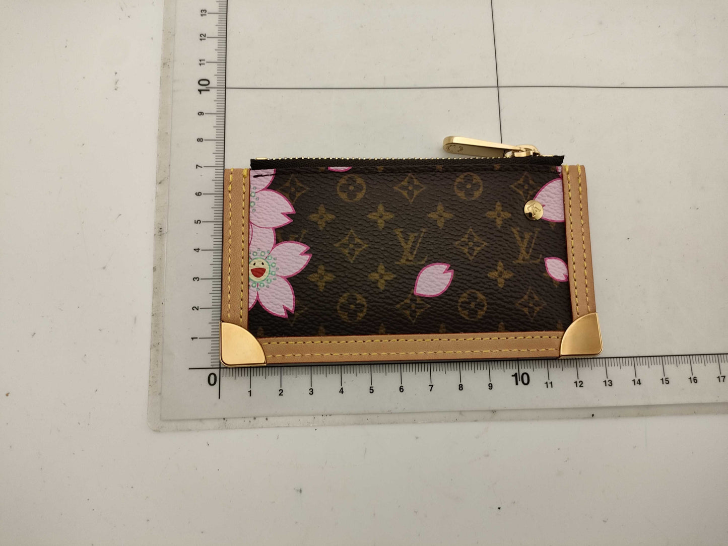 LOUIS VUITTON M92015 Pochette Cle Blossom CA0033 Coin Case