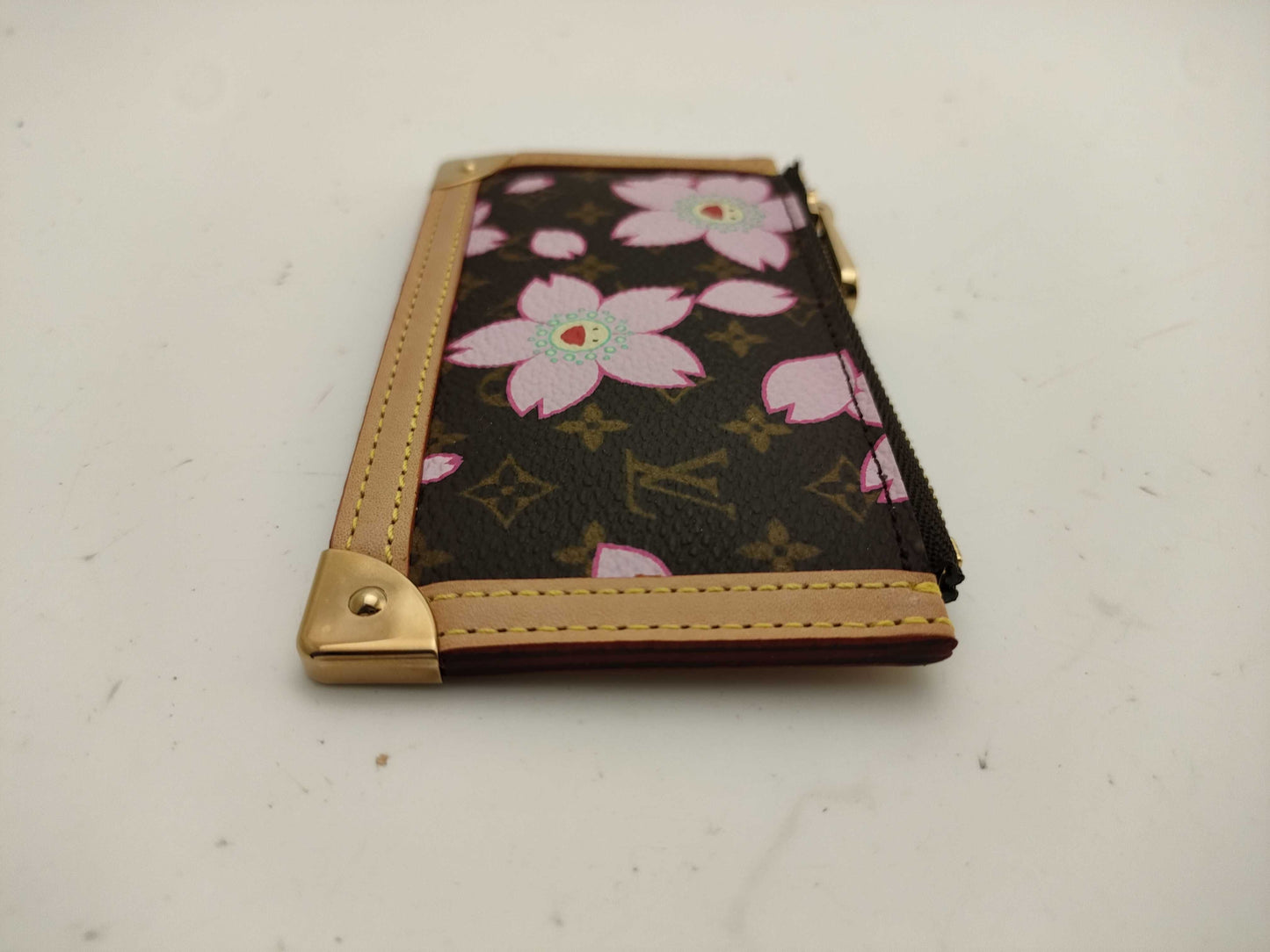 LOUIS VUITTON M92015 Pochette Cle Blossom CA0033 Coin Case