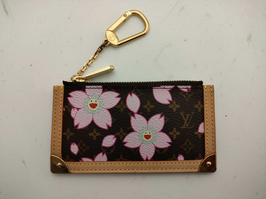LOUIS VUITTON M92015 Pochette Cle Blossom CA0033 Coin Case