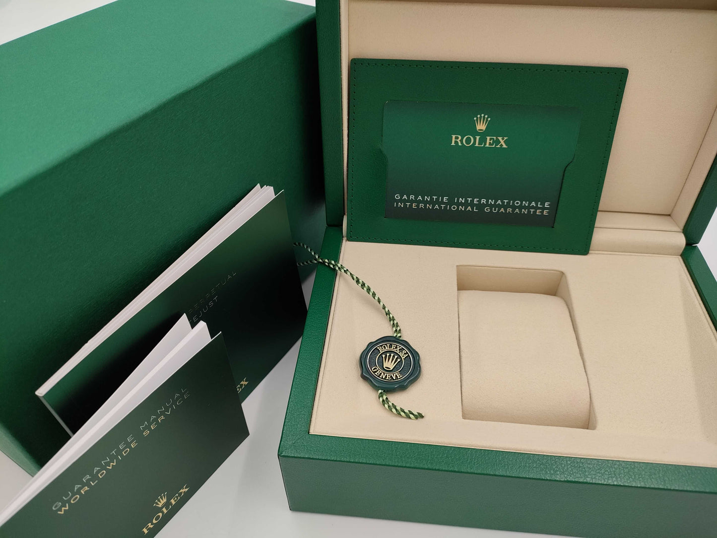 ROLEX 126334 5U054246 Mint Green Men's Watch