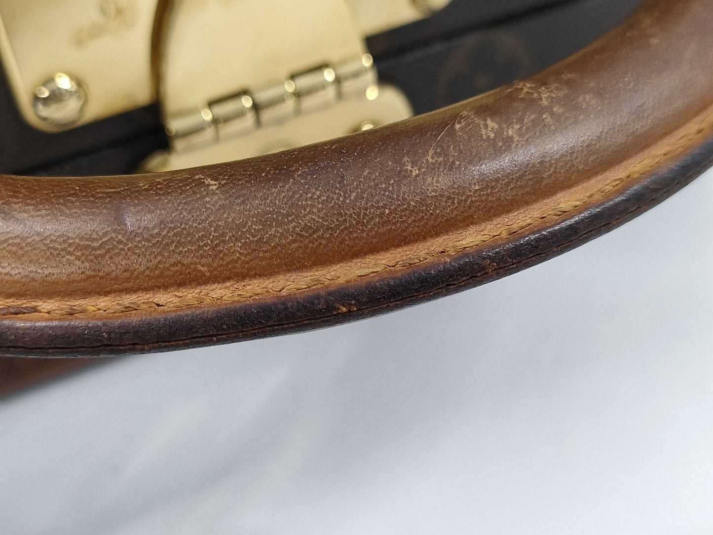 LOUIS VUITTON Monogram Coteville 25 SP Order Trunk Handbag