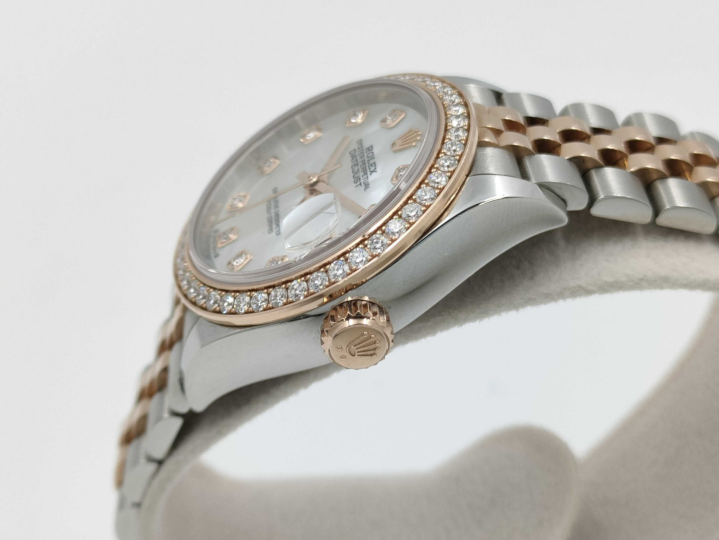 ROLEX 279381RBR 4ZM94068 White Shell Dial Women's Watch