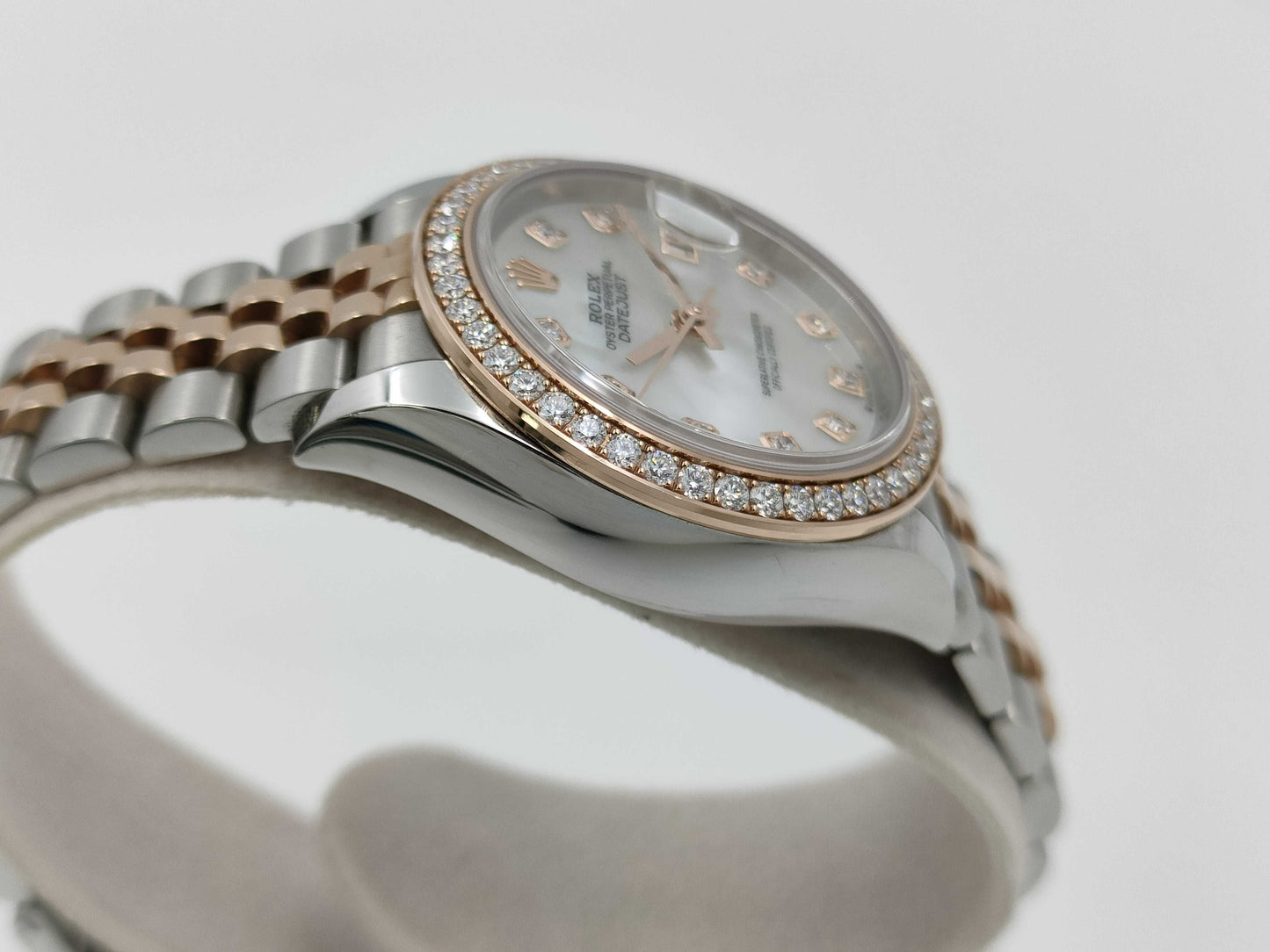 ROLEX 279381RBR 4ZM94068 White Shell Dial Women's Watch