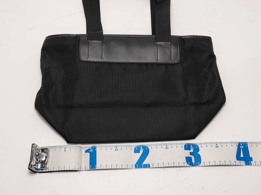Salvatore Ferragamo Gancini Print Nylon Tote Bag