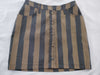 FENDI Pecan Print Snap Button Skirt