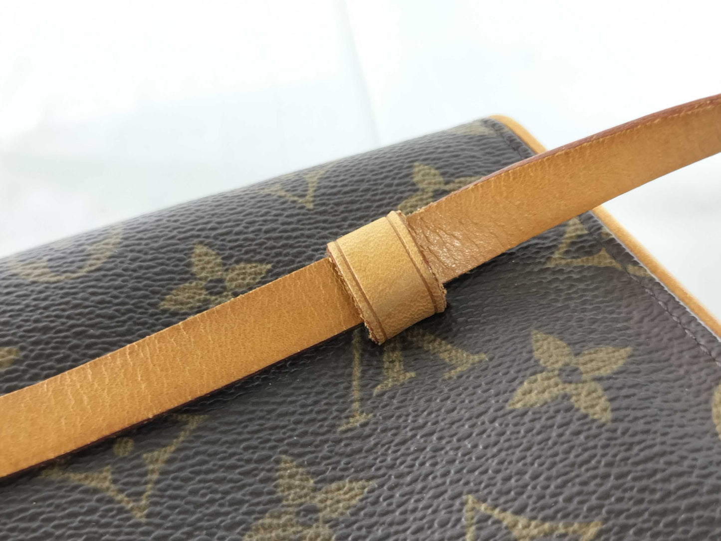 LOUIS VUITTON Monogram M51855 Pochette Florentine Shoulder Bag