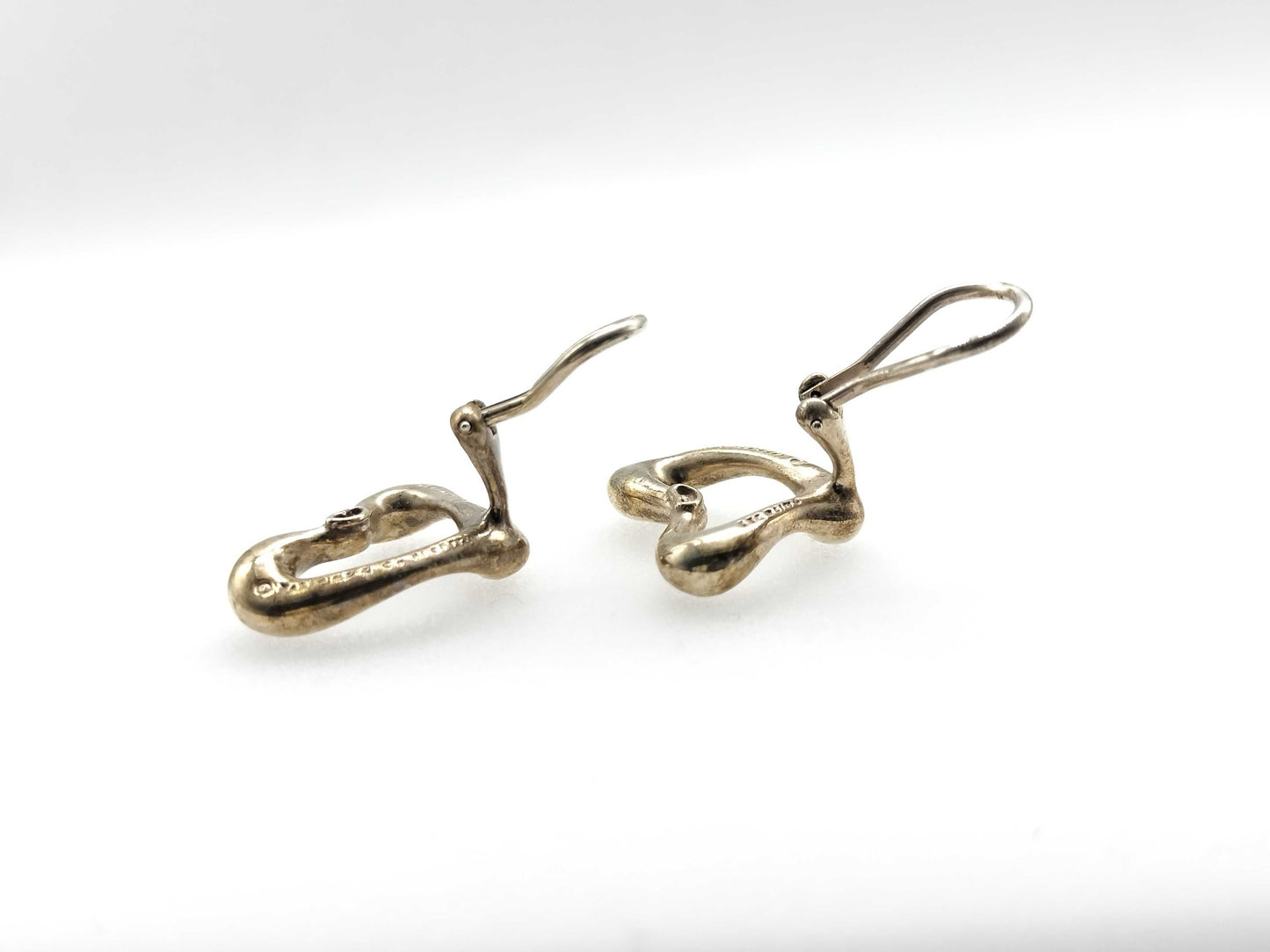 Tiffany & Co. Open Heart SV925 10.4g Earrings