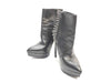 Yves Saint Laurent Bootie Chain Size 35 1/2 Shoes/Leather Other Shoes