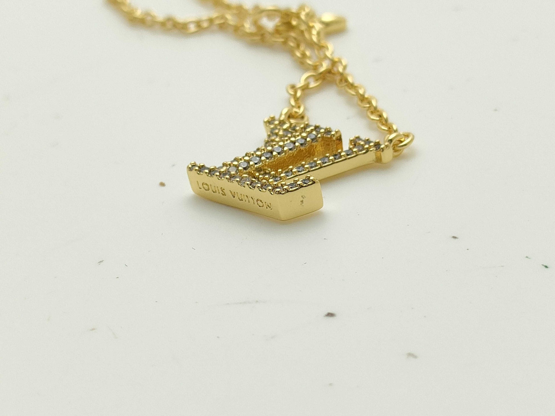 LOUIS VUITTON Monogram Blooming Necklace M64855 Necklace