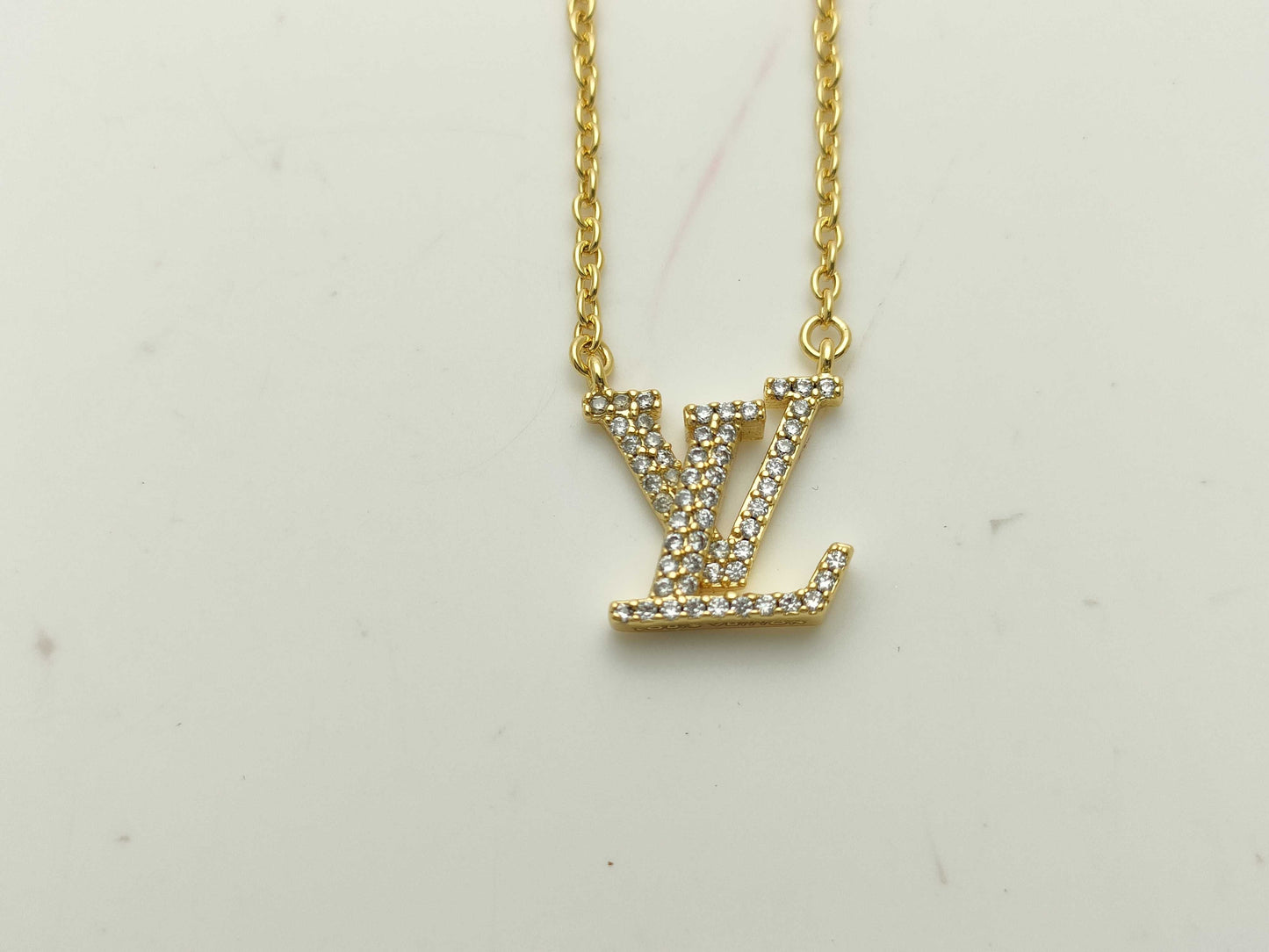 LOUIS VUITTON Monogram Blooming Necklace M64855 Necklace