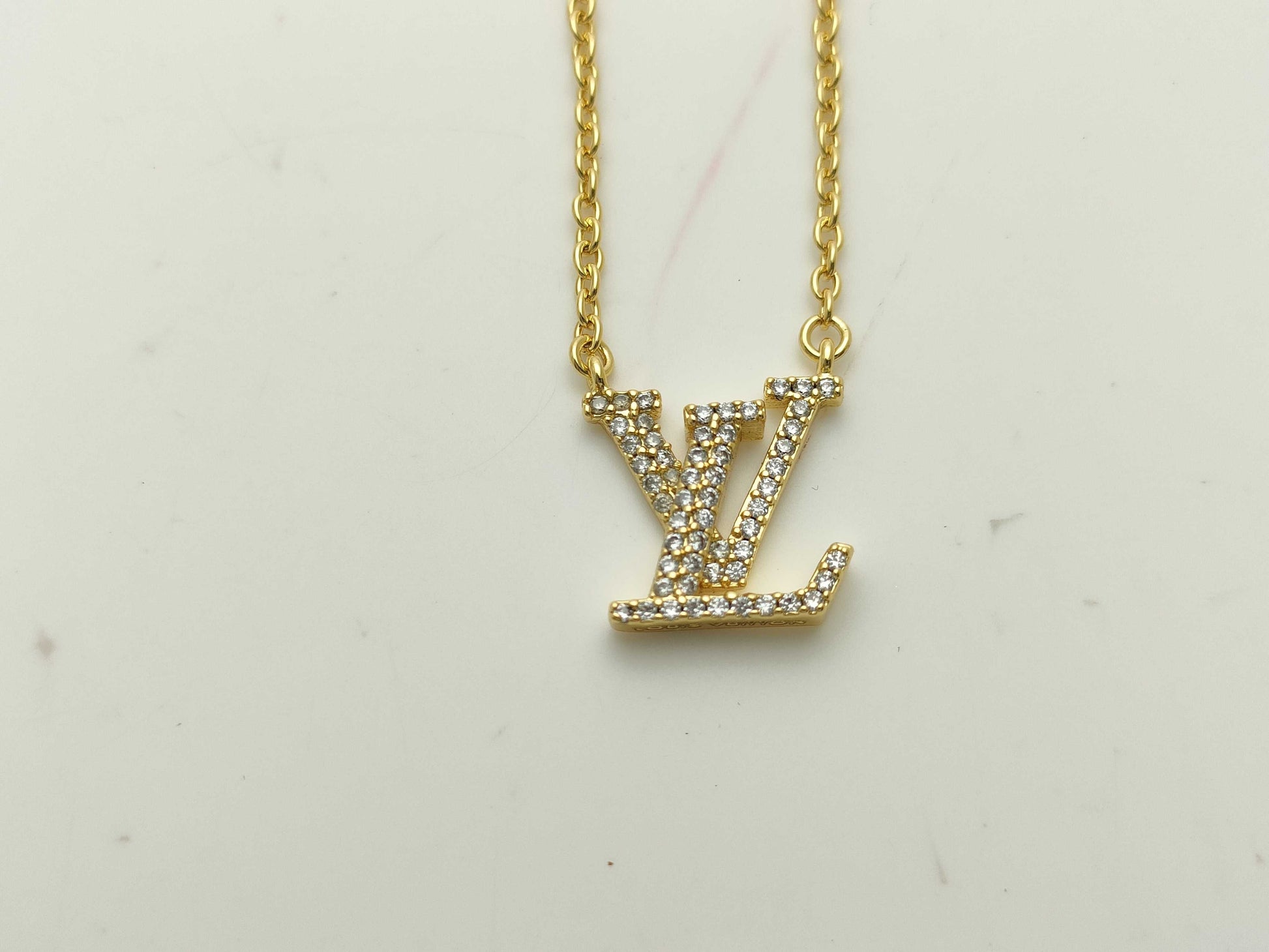 LOUIS VUITTON Monogram Blooming Necklace M64855 Necklace