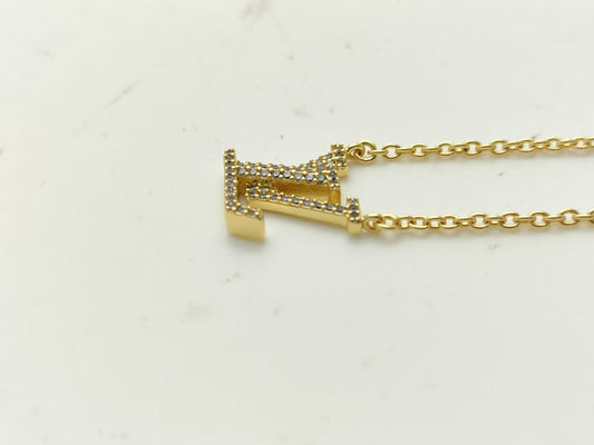 LOUIS VUITTON Monogram Blooming Necklace M64855 Necklace