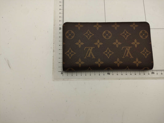 LOUIS VUITTON Monogram Porte Monnaie Zip Wallet