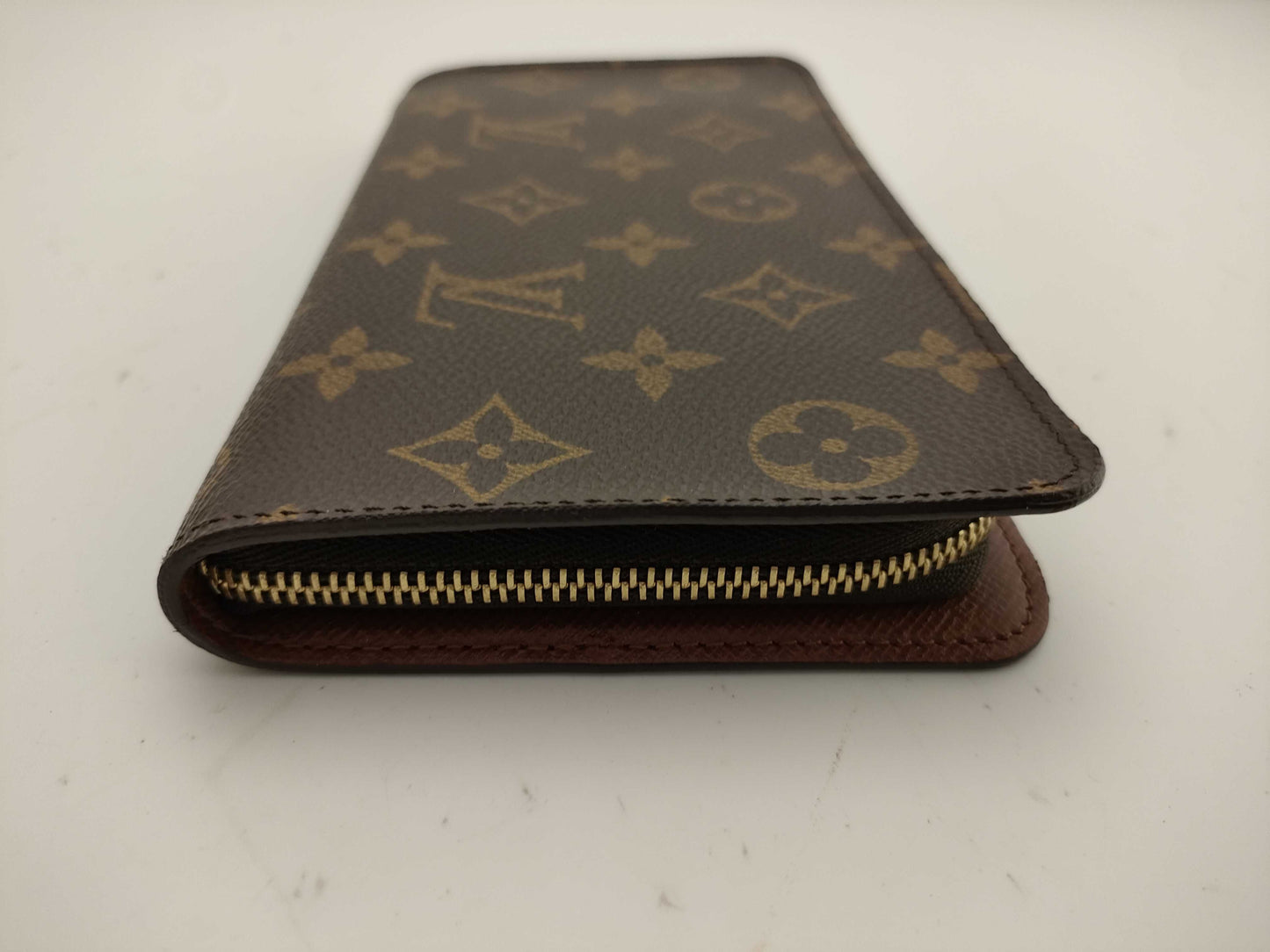 LOUIS VUITTON Monogram Porte Monnaie Zip Wallet