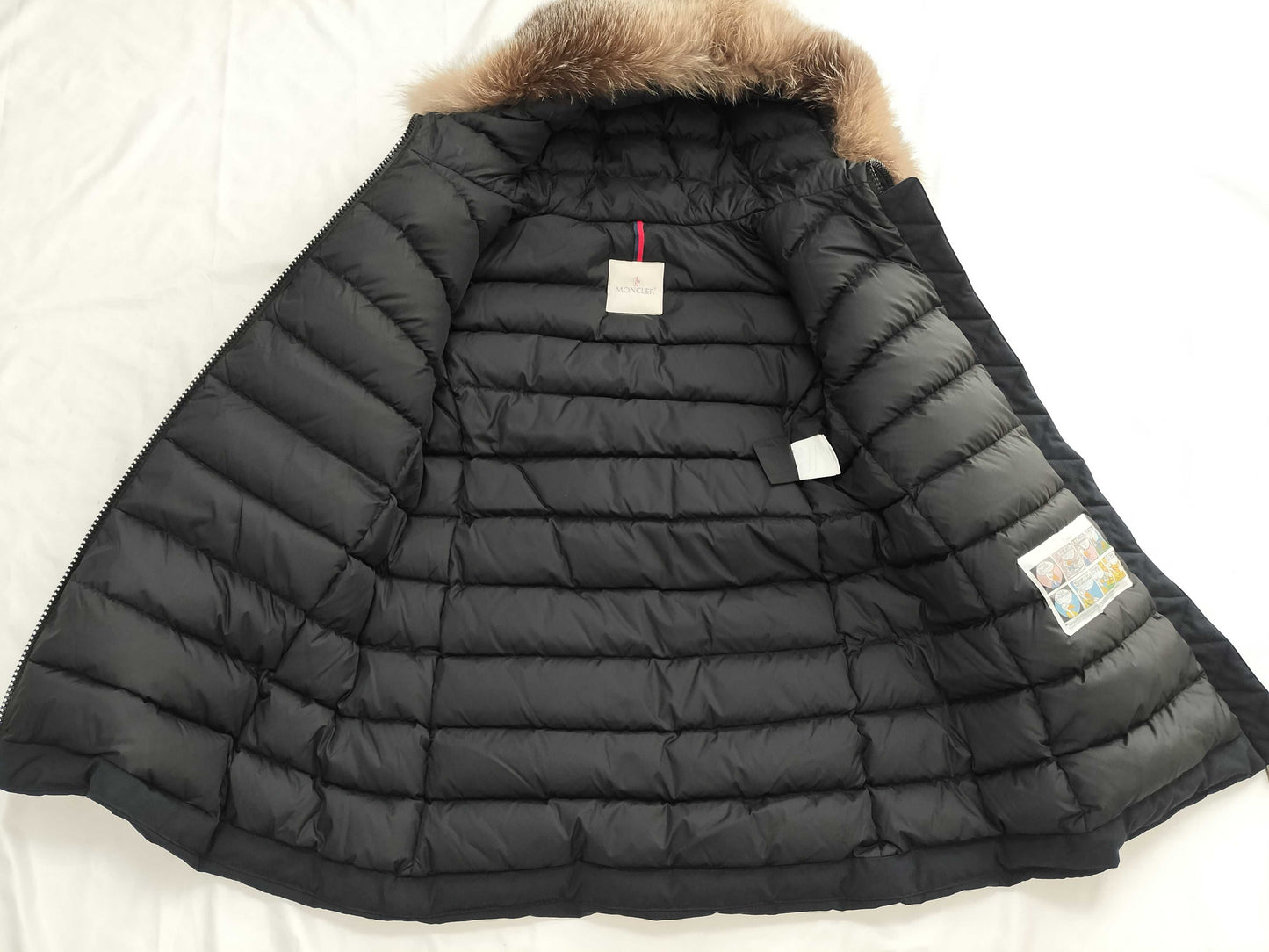 MONCLER Bravet Fox Coat Coat