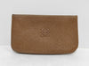 LOEWE Leather Anagram Small Accessory Case Brown Coin Case