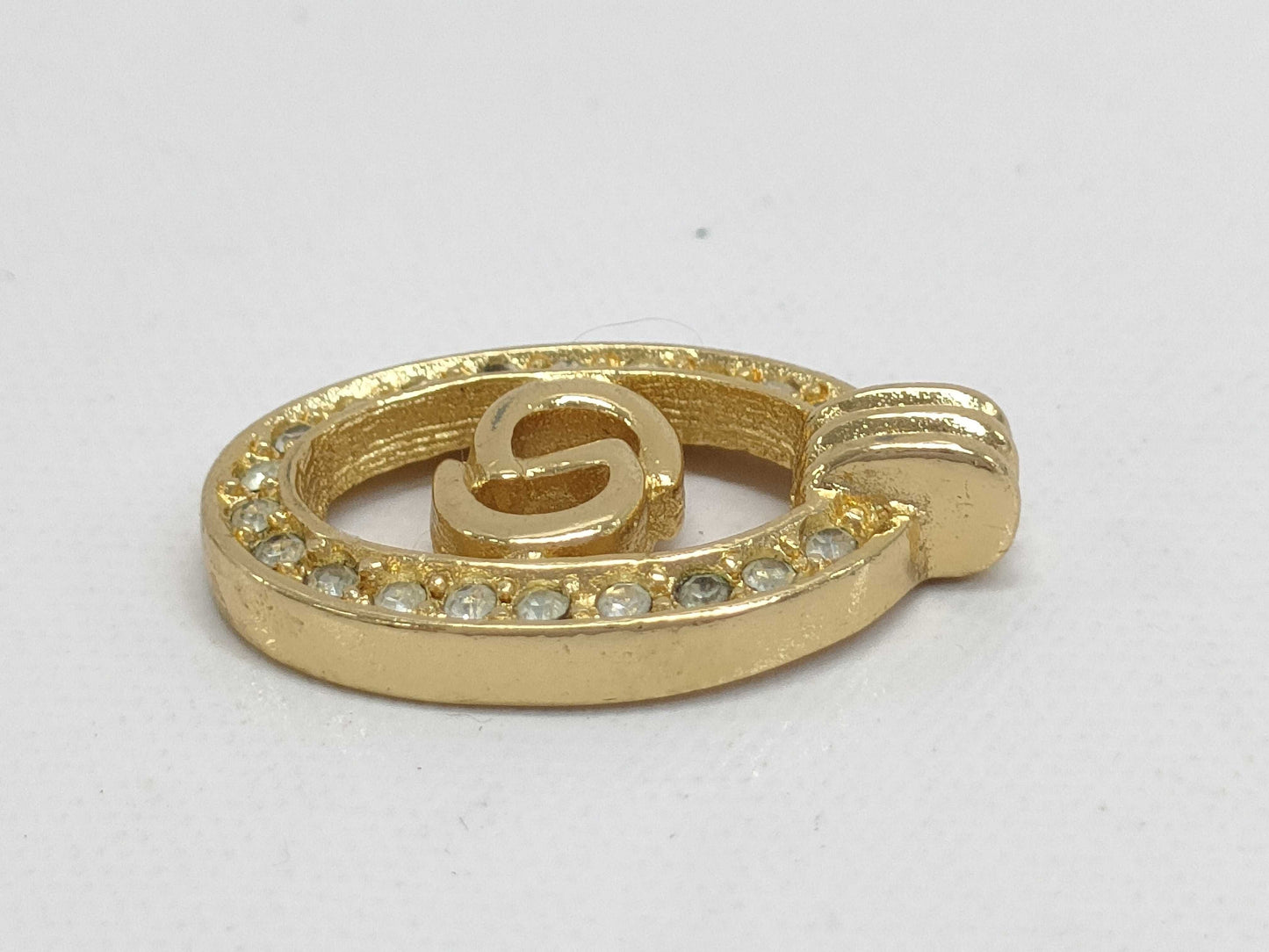 Dior Top Stone CD Logo Pendant Top