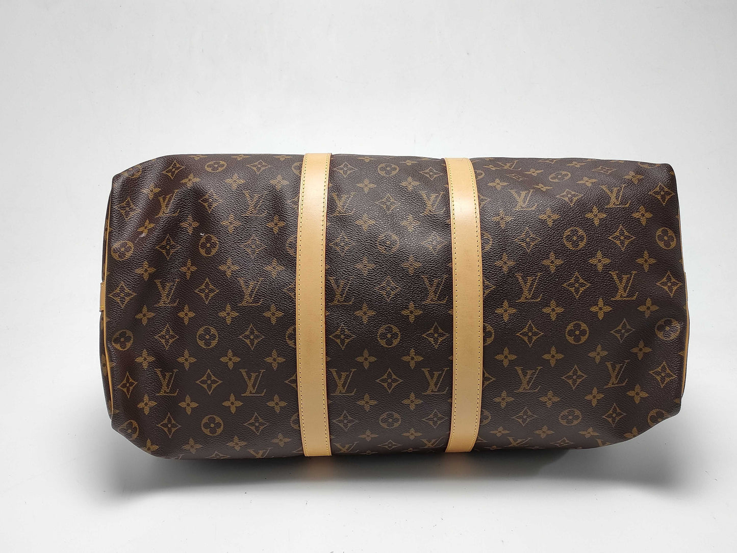 LOUIS VUITTON Monogram M41416 Keepall Bandouliere 50 Boston Bag with Missing Screws