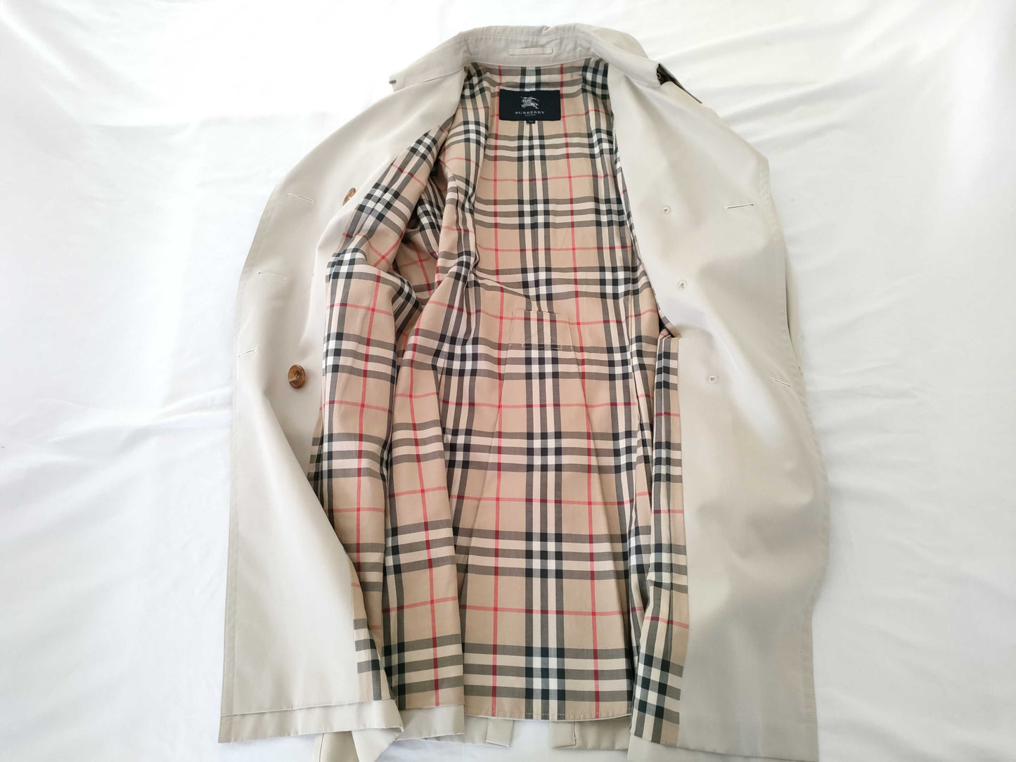 BURBERRY Trench Coat Size 44 Beige