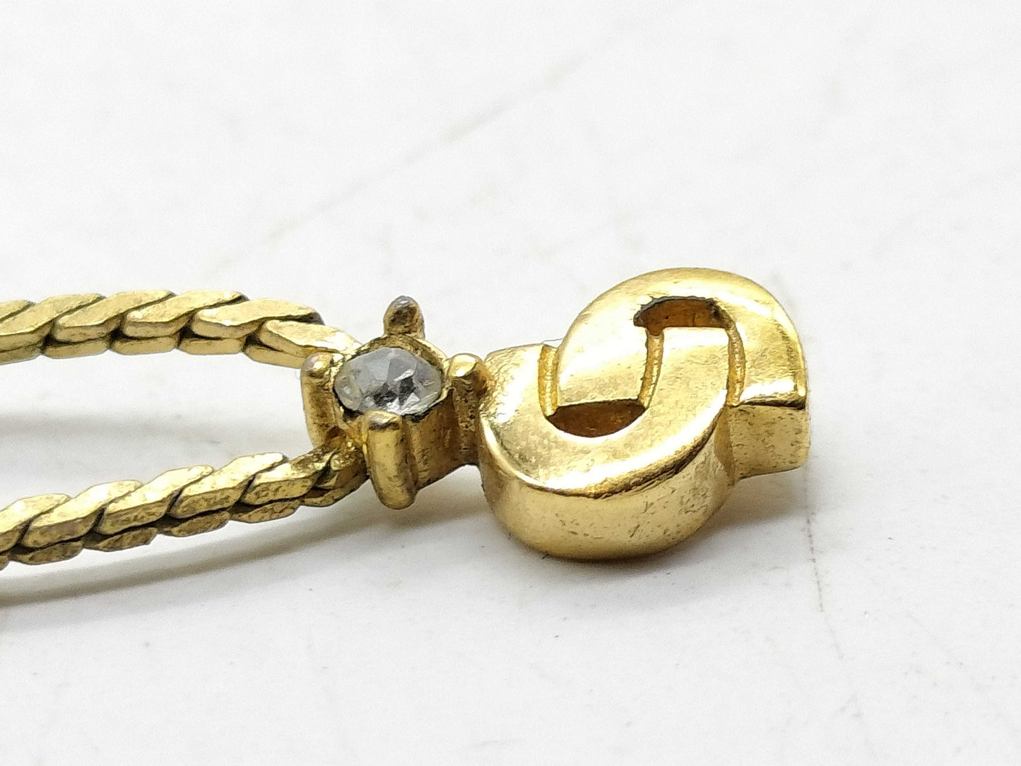 Dior Logo GD Necklace Necklace