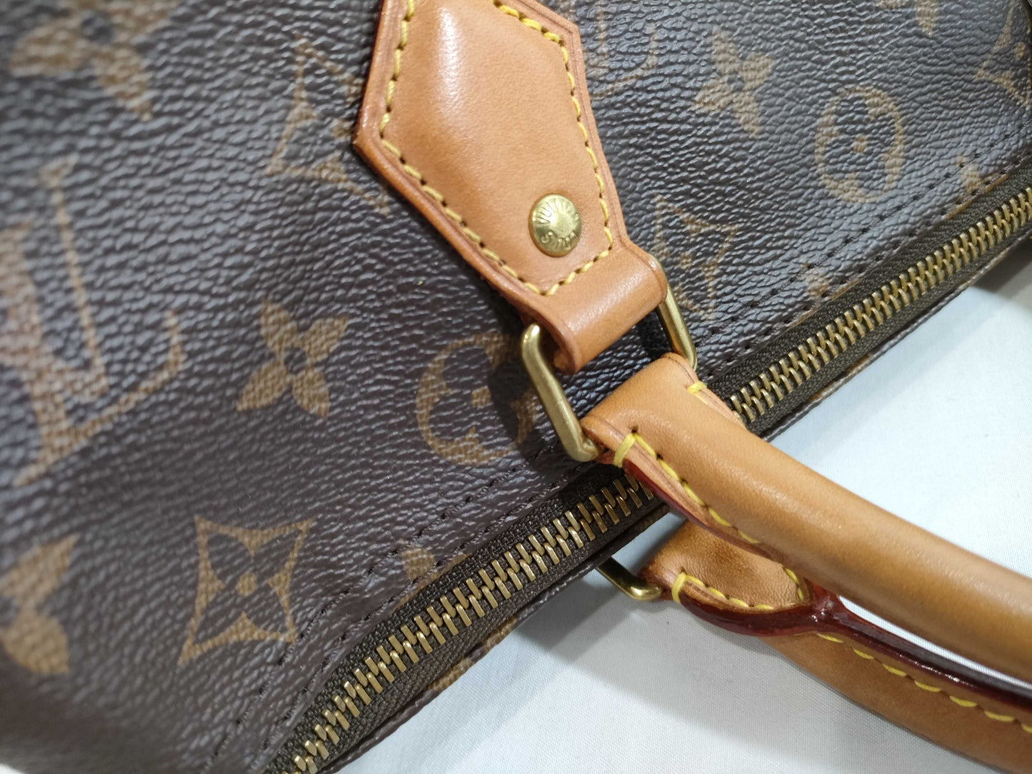 LOUIS VUITTON Monogram M41108 Speedy 30 Handbag