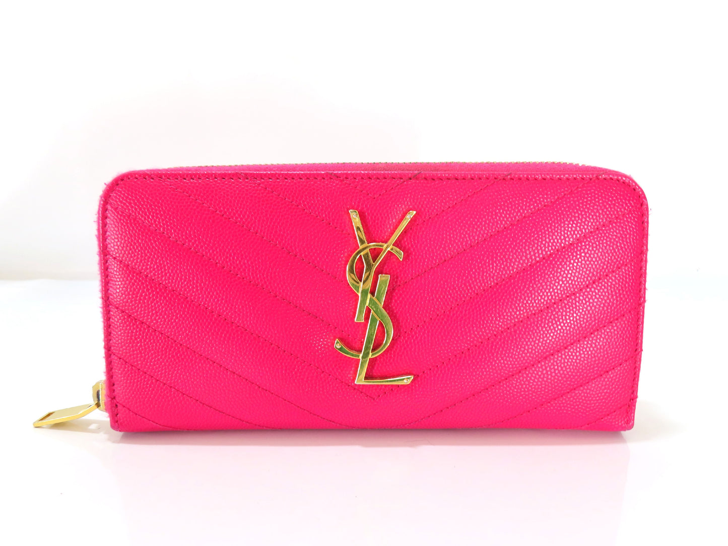 Yves Saint Laurent Round Long Wallet