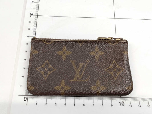 LOUIS VUITTON Monogram Pochette Cle Coin Case