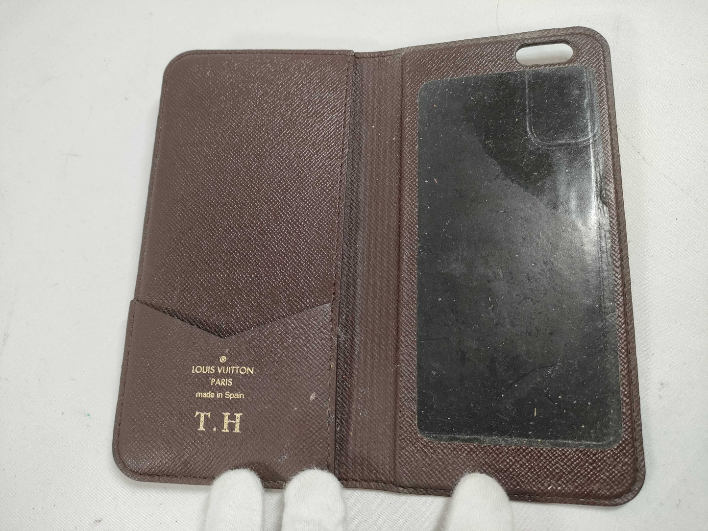 LOUIS VUITTON Monogram Wallet/Smartphone Case