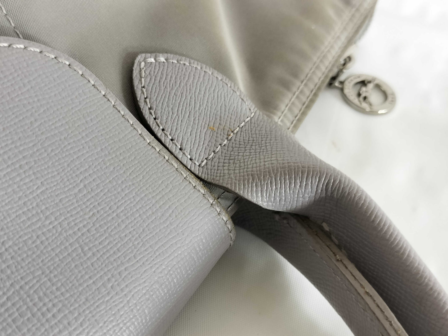 LONG CHAMP Nylon 2-Way Tote Bag