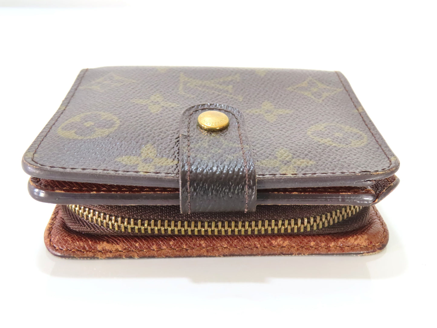 LOUIS VUITTON Monogram Compact Zip Wallet