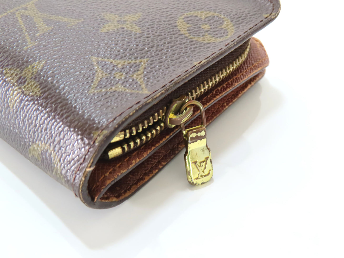 LOUIS VUITTON Monogram Compact Zip Wallet