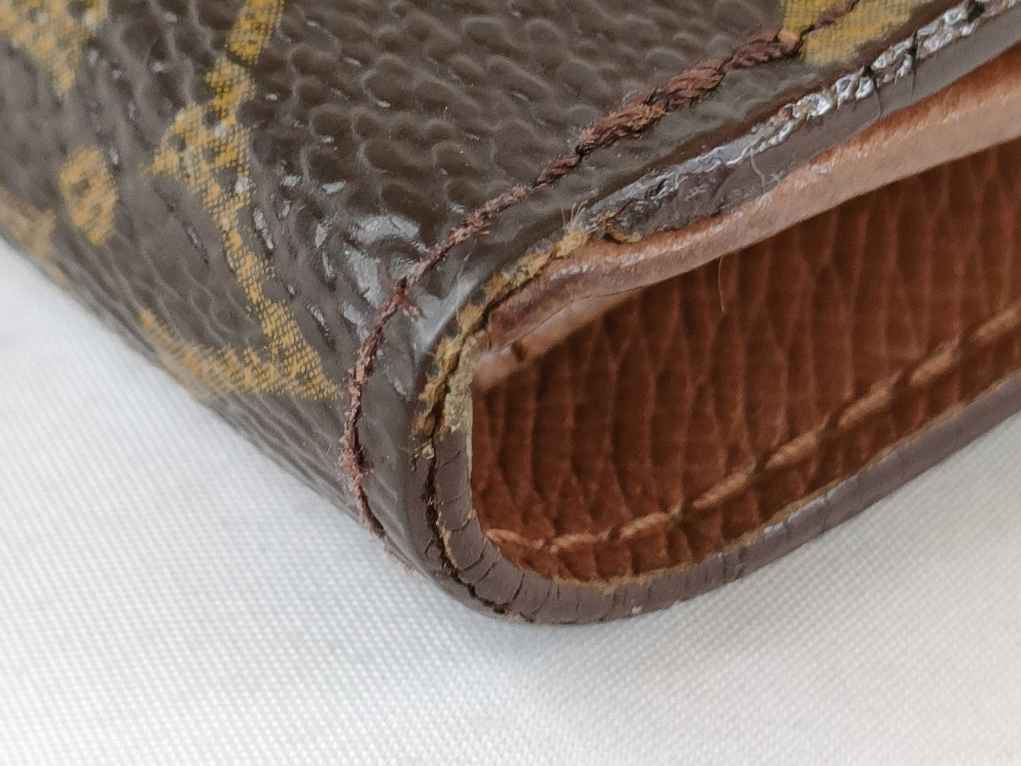 LOUIS VUITTON Monogram Double Hook Wallet