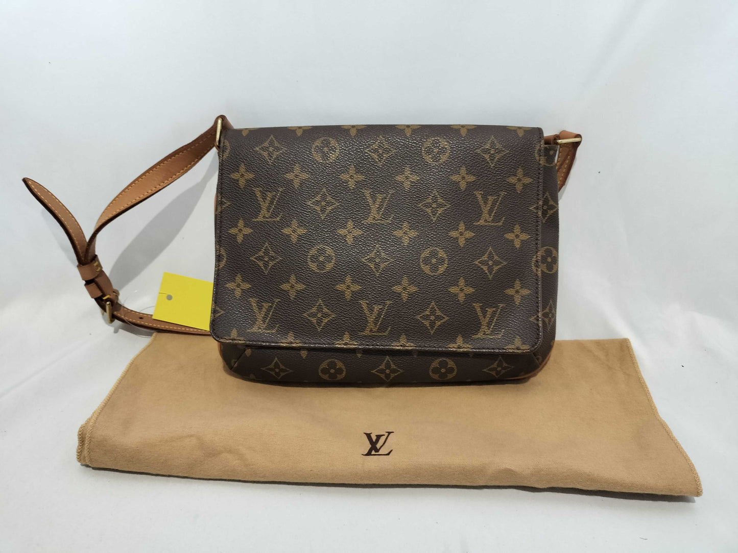 LOUIS VUITTON Monogram M51388 Musette Tango Shoulder Bag