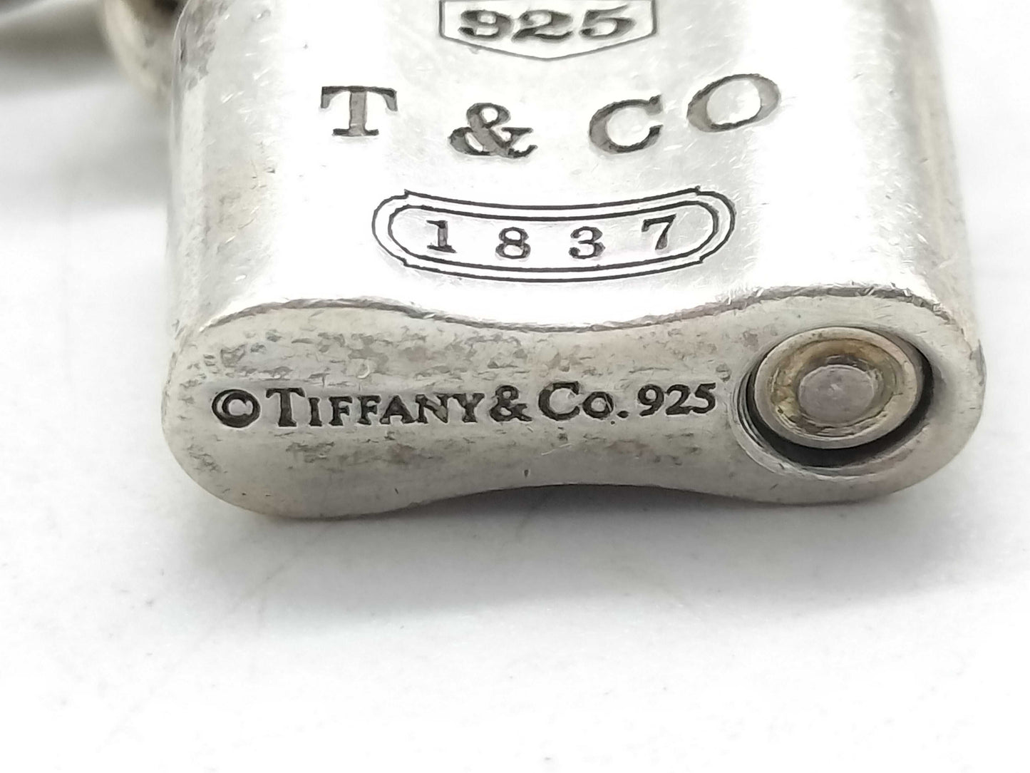Tiffany & Co. Cadena Chain Bracelet/Heart Key Top 2-Piece Set SV925 Bracelet/Bangle