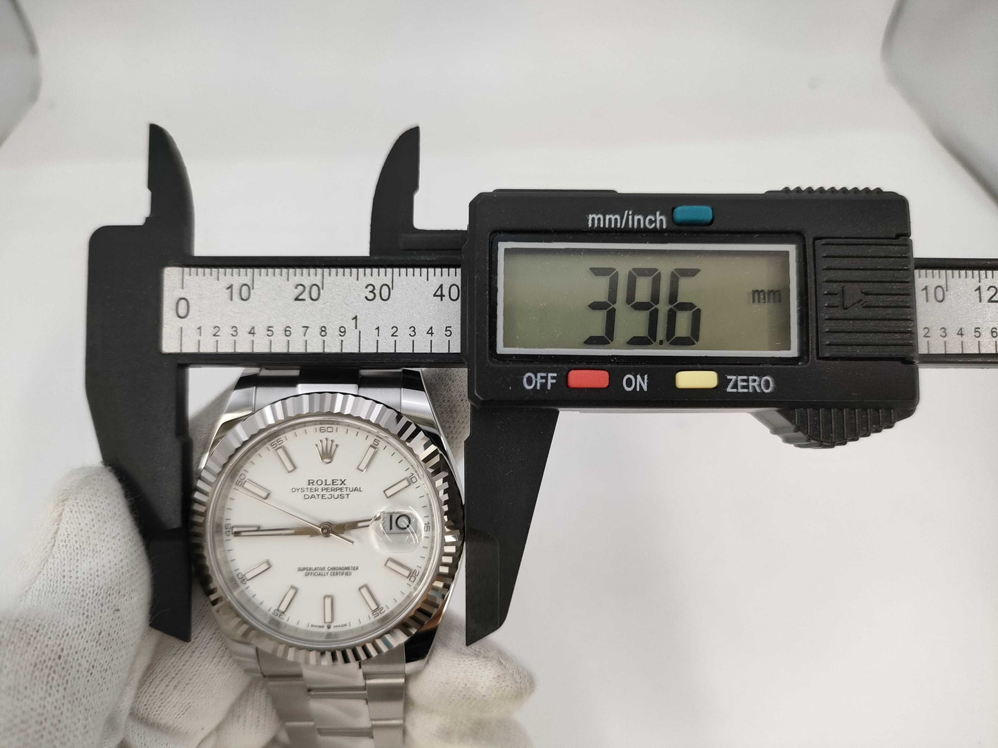 ROLEX 126334 10LP4588 White Dial Men's Watch