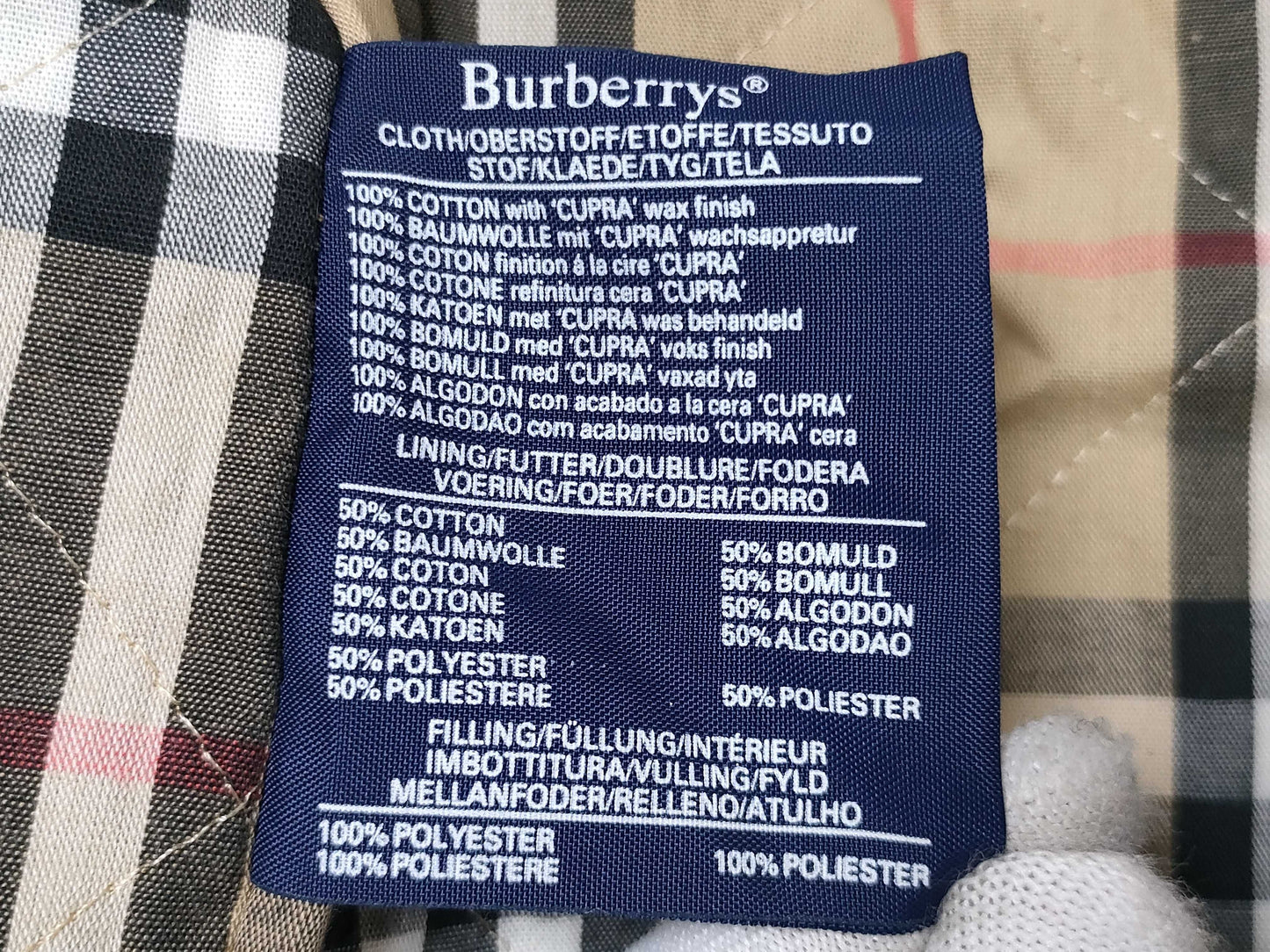 BURBERRY Oiled Jacket Jacket